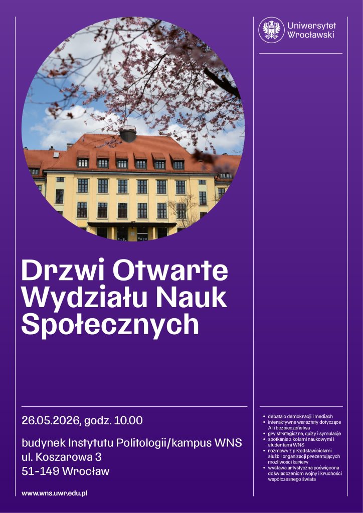 plakat Drzwi Otwarte WNS