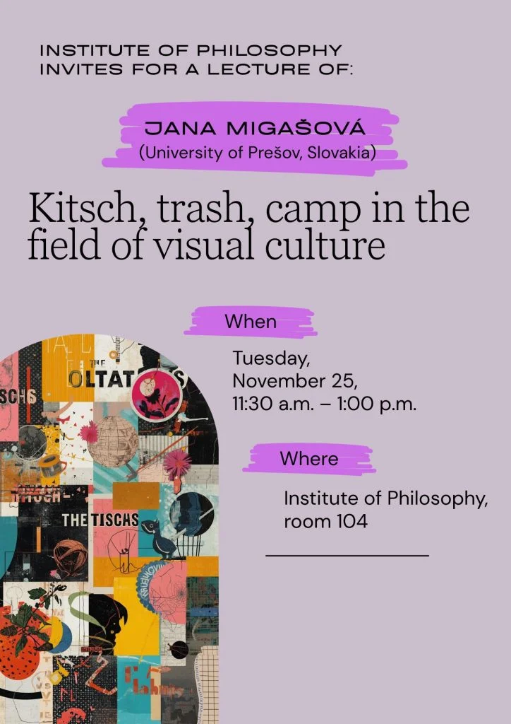 poster of the Migasowa lecture