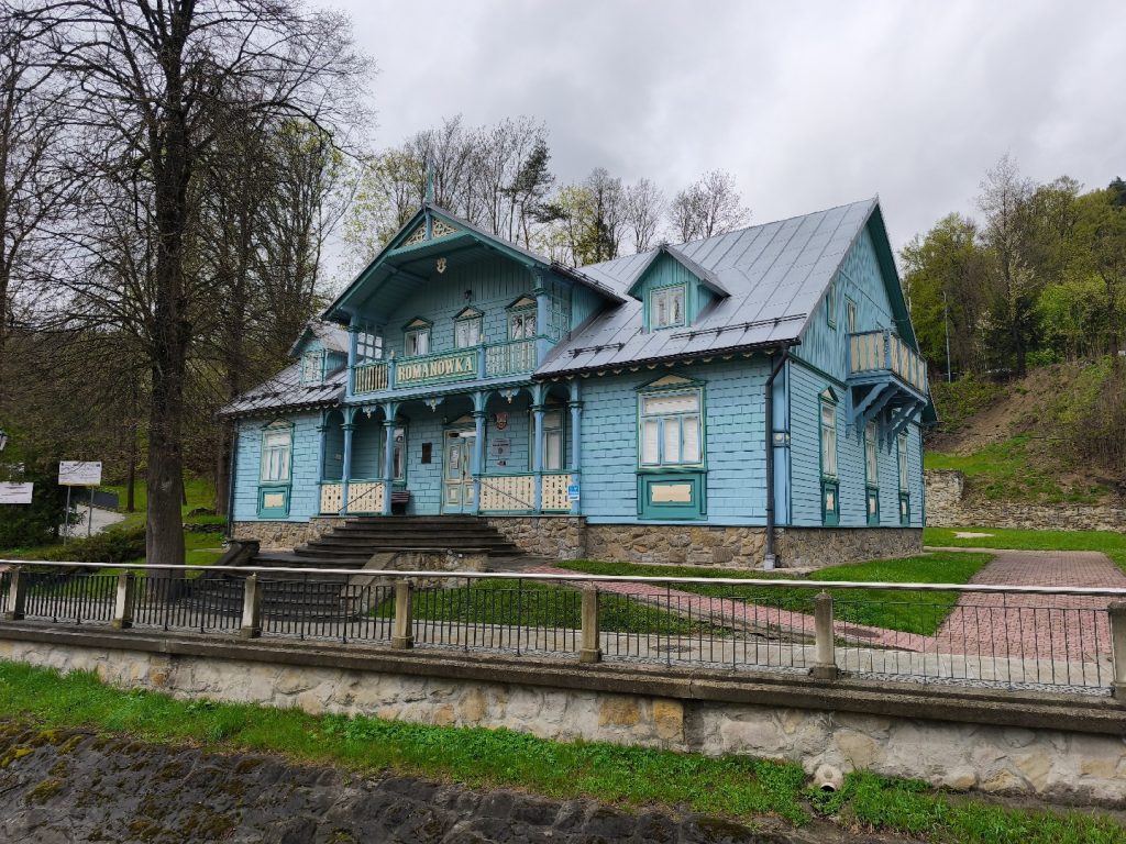 niebieski dom